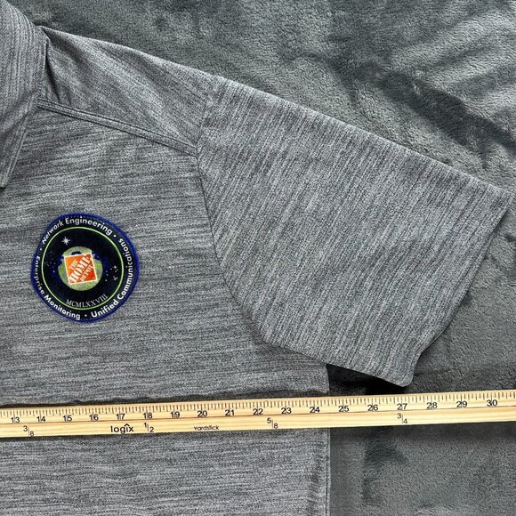 The Home Depot Engineering Employee Polo Shirt Men XL Work Team Uniform - Picture 5 of 8